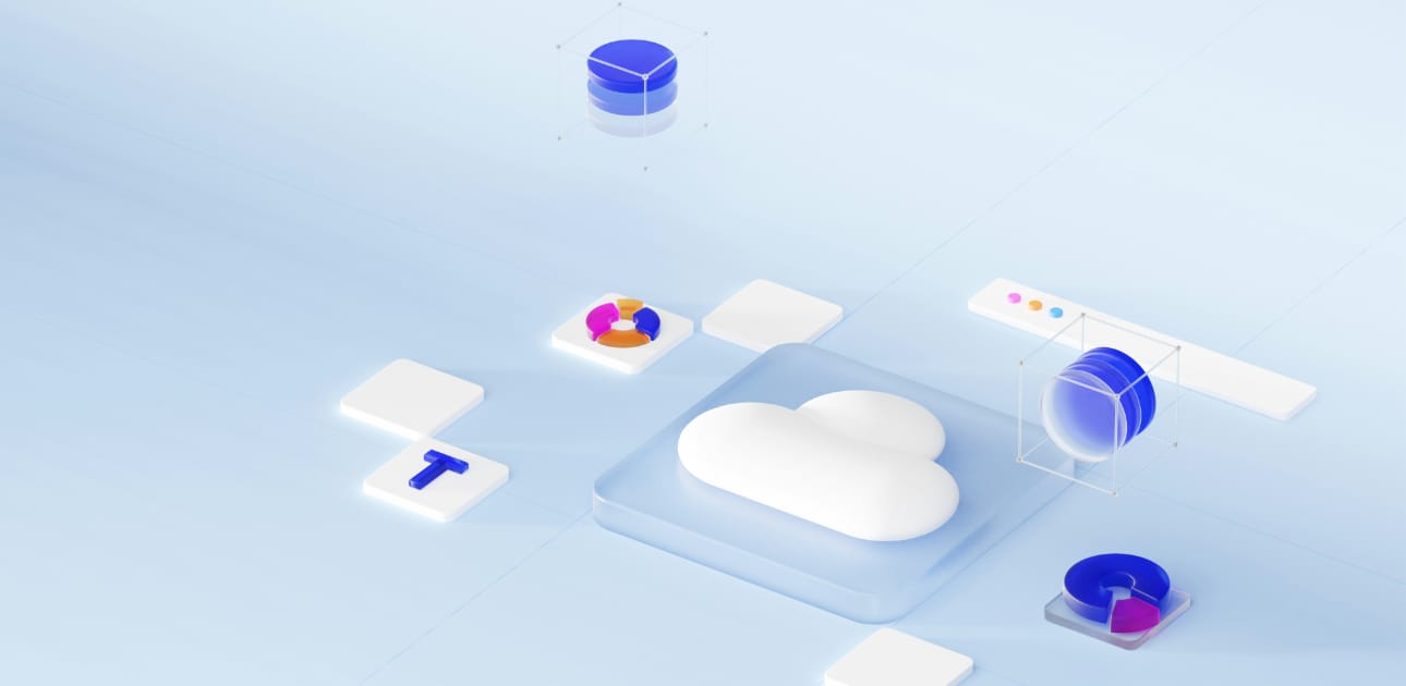 Microsoft Azure cloud infrastructure showing scalable cloud services and deployment architecture